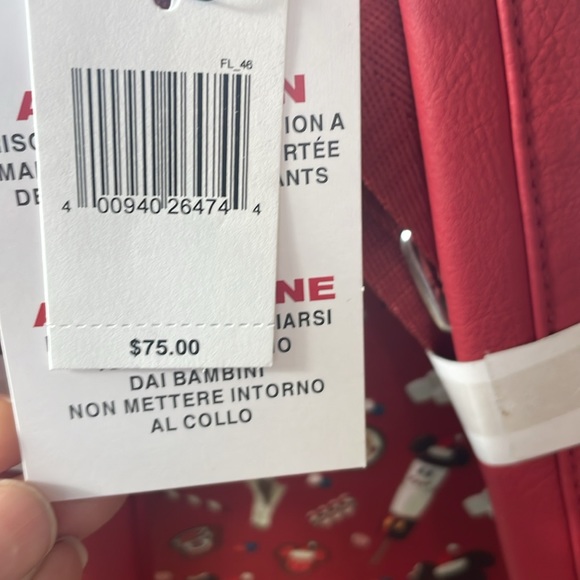 Disney Parks Loungefly. Christmas Snacks Holiday Edition - Picture 8 of 9